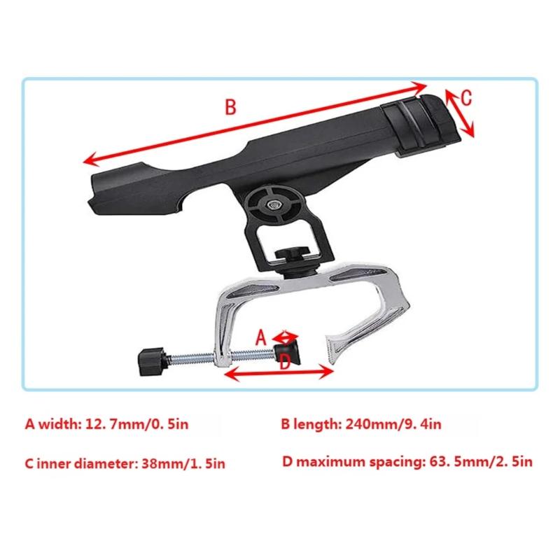 R6FE Adjustable Large Clamps O - Fishing Rod Rack 评论和价格