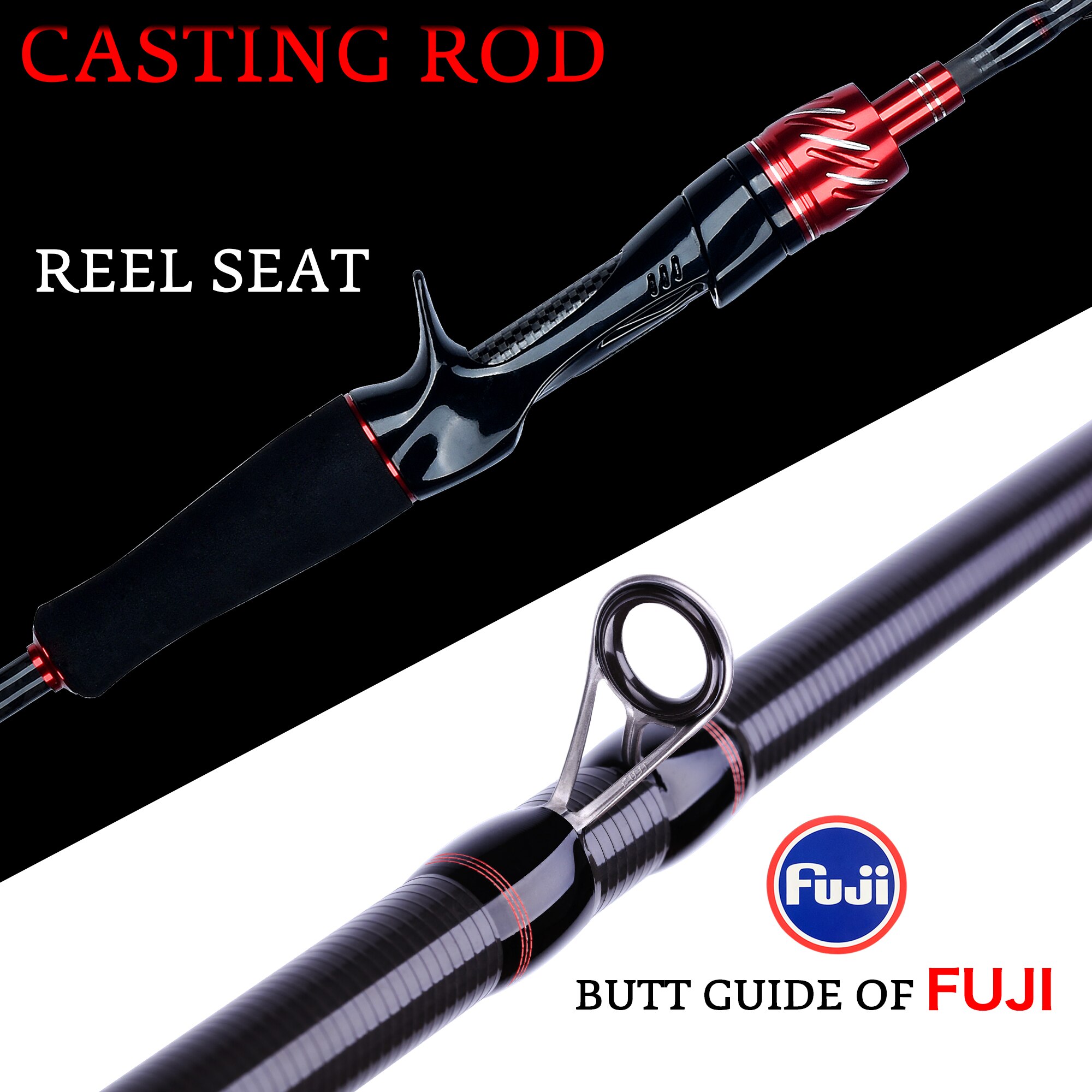 BIUTIFU Traveller Spinning Cas - Fishing Rod Ice 评论和价格
