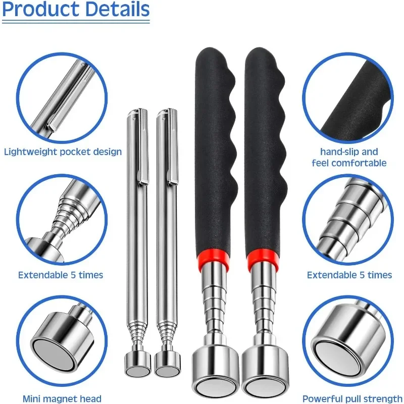 Telescopic Magnetic Pen Portab - Fishing Rod Travel 评论和价格