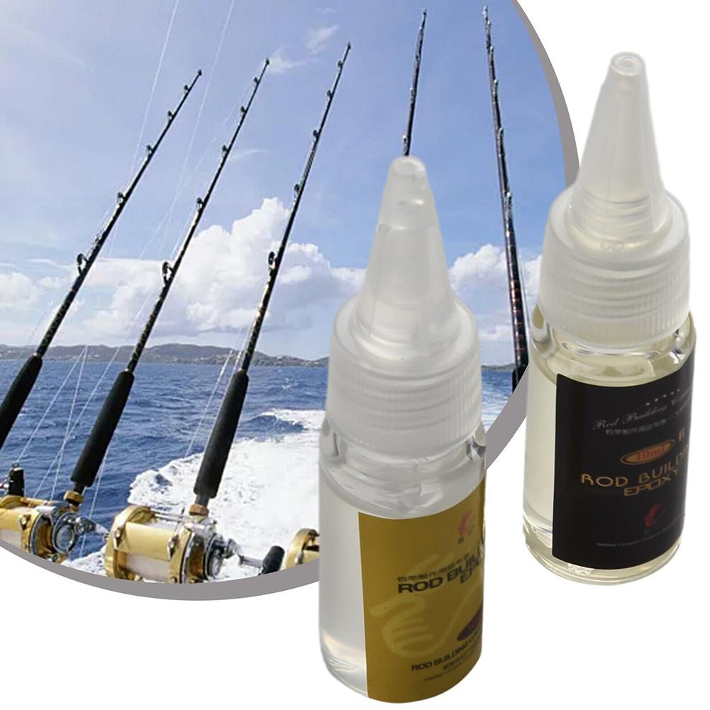2Pcs Fishing Rod Glue Fishing  - Fishing Rod Guide Replacement 评论和价格