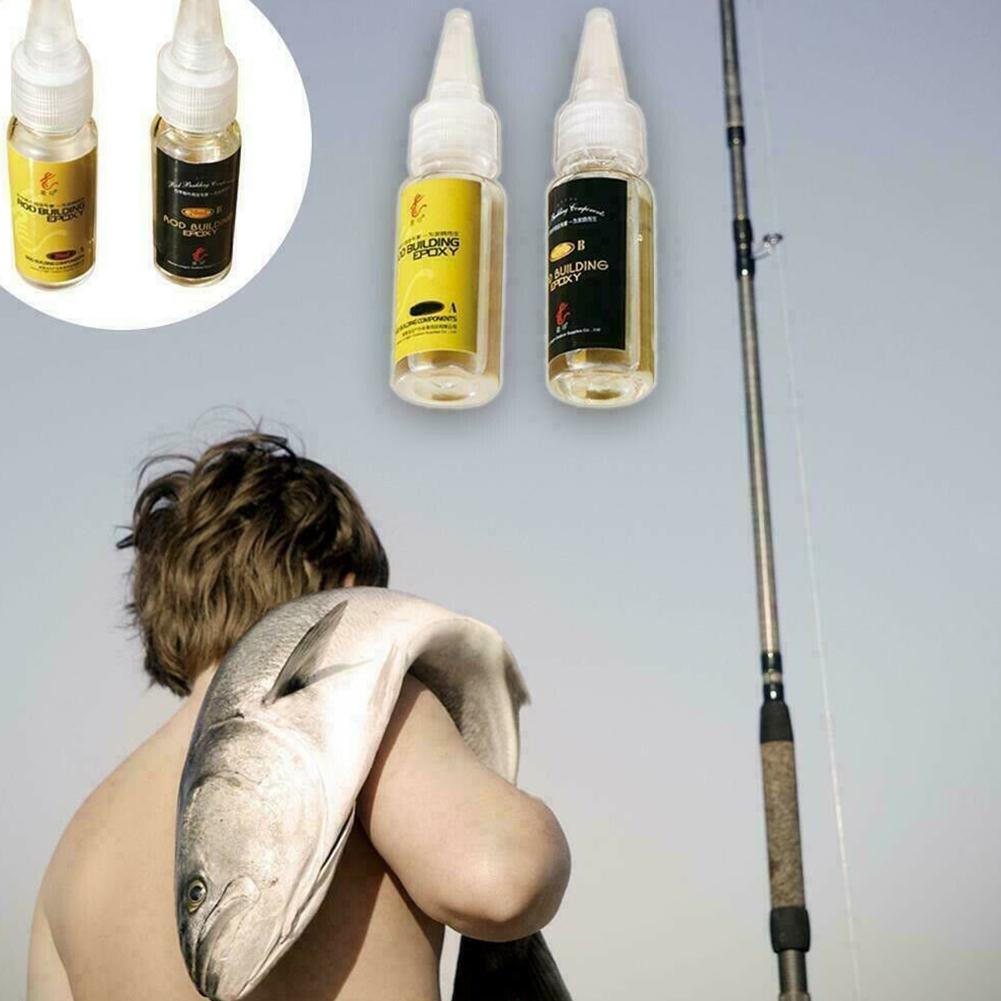 2Pcs Fishing Rod Glue Fishing  - Fishing Rod Guide Replacement 评论和价格