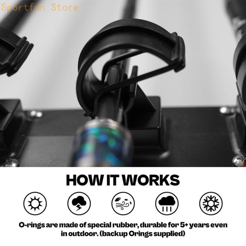 Wall Mounted Fishing Rod Holde - Fishing Rod Rack 评论和价格