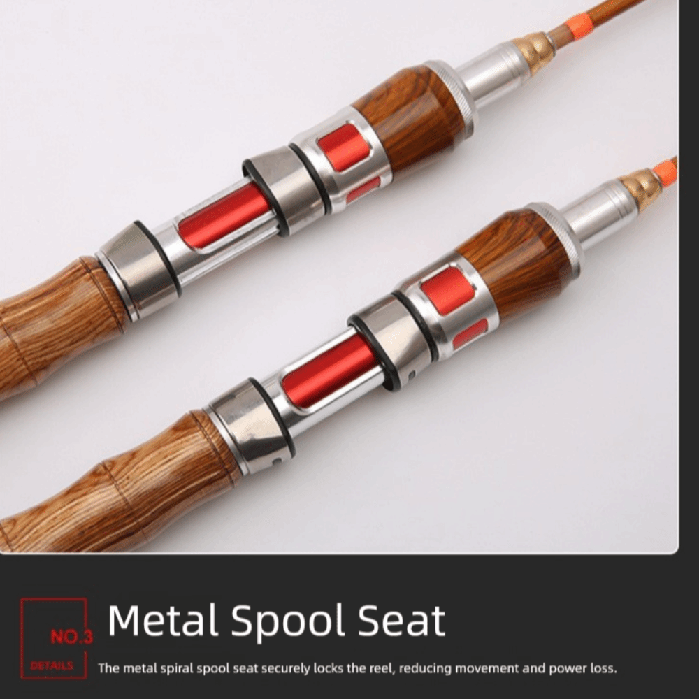 2025 4 Sections Spinning Fishi - Fishing Rod Carbon Fiber 评论和价格