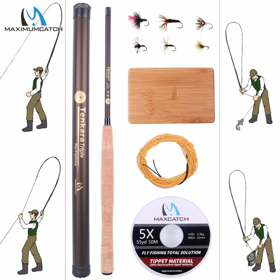 Maximumcatch 9-13FT V-Tenkara  - Fishing Rod Ice 评论和价格