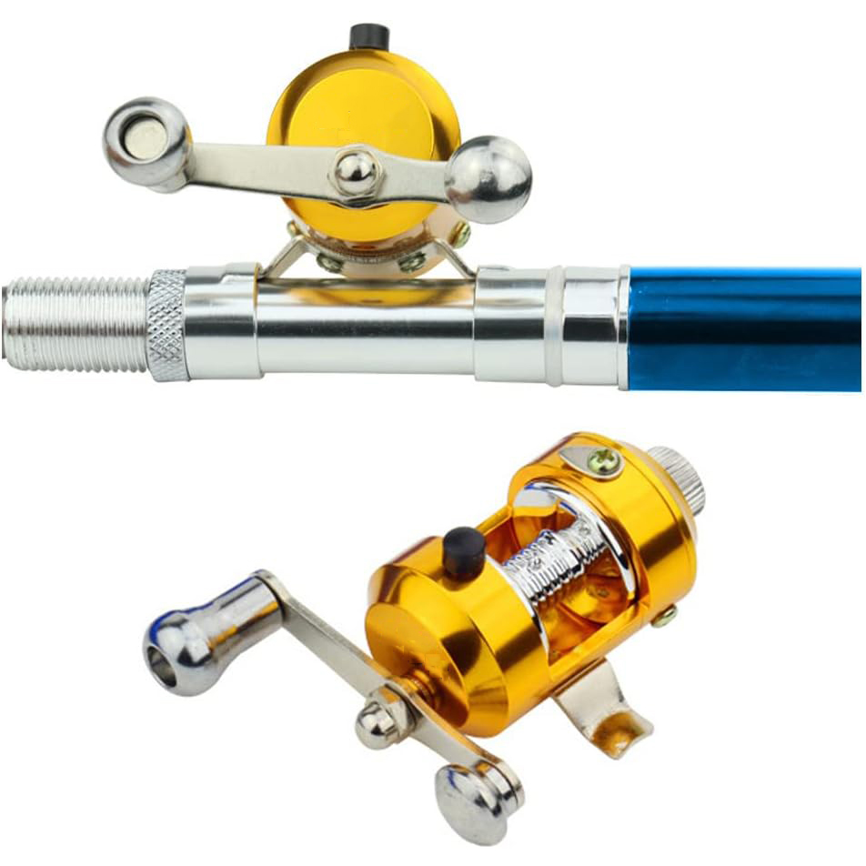 Pocket Ice Fishing Rod & Reel  - Fishing Rod Ice 评论和价格