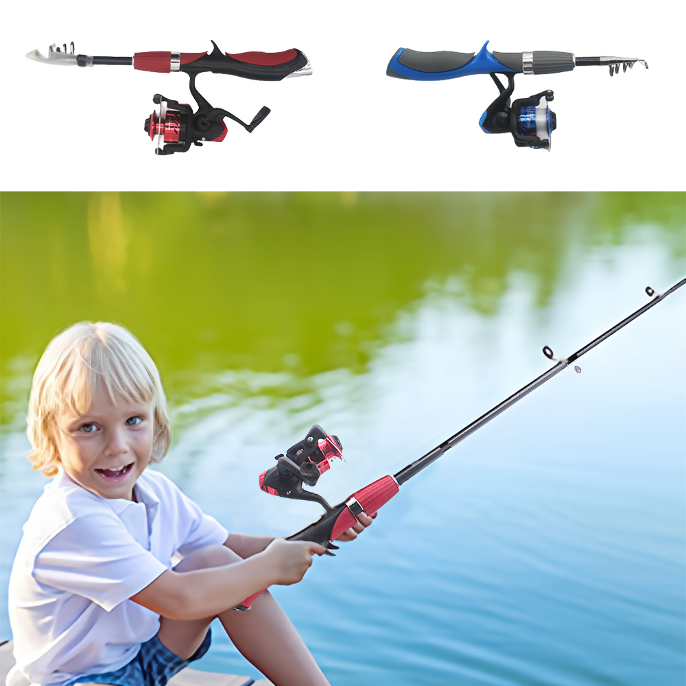 Kids Fishing Pole Set Fishing  - Fishing Rod Ice 评论和价格